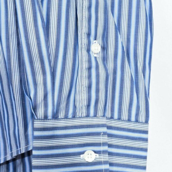 EPAULET New York Multi Stripe Button Shirt blu/wht - Picture 6 of 7
